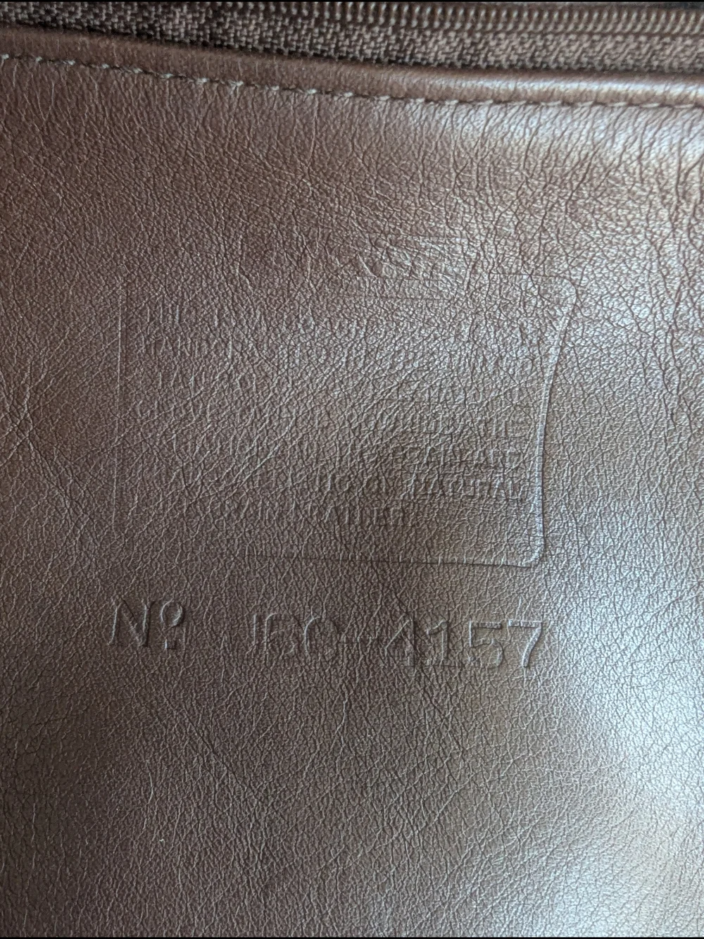 Coach Chocolate Brown Leather Shoulder Bag with Gold-Tone Hardware